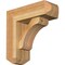 Ekena Millwork Legacy Craftsman Rough Sawn Bracket w/ Offset Brace, Western Red Cedar, 6"W x 16"D x 16"H BKT0604X16X16LEC04RWR - alternate 1